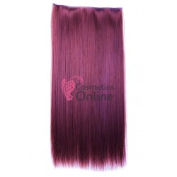 Extensie de par cu 5 Clips On delux dubla dreapta de 64 cm, Visinie 9301118#